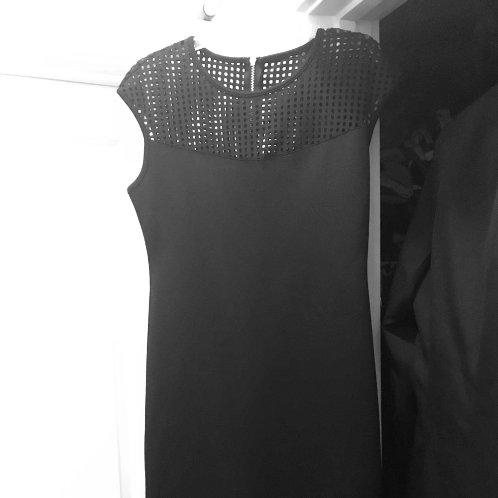 Little Black Dress with sexy trim